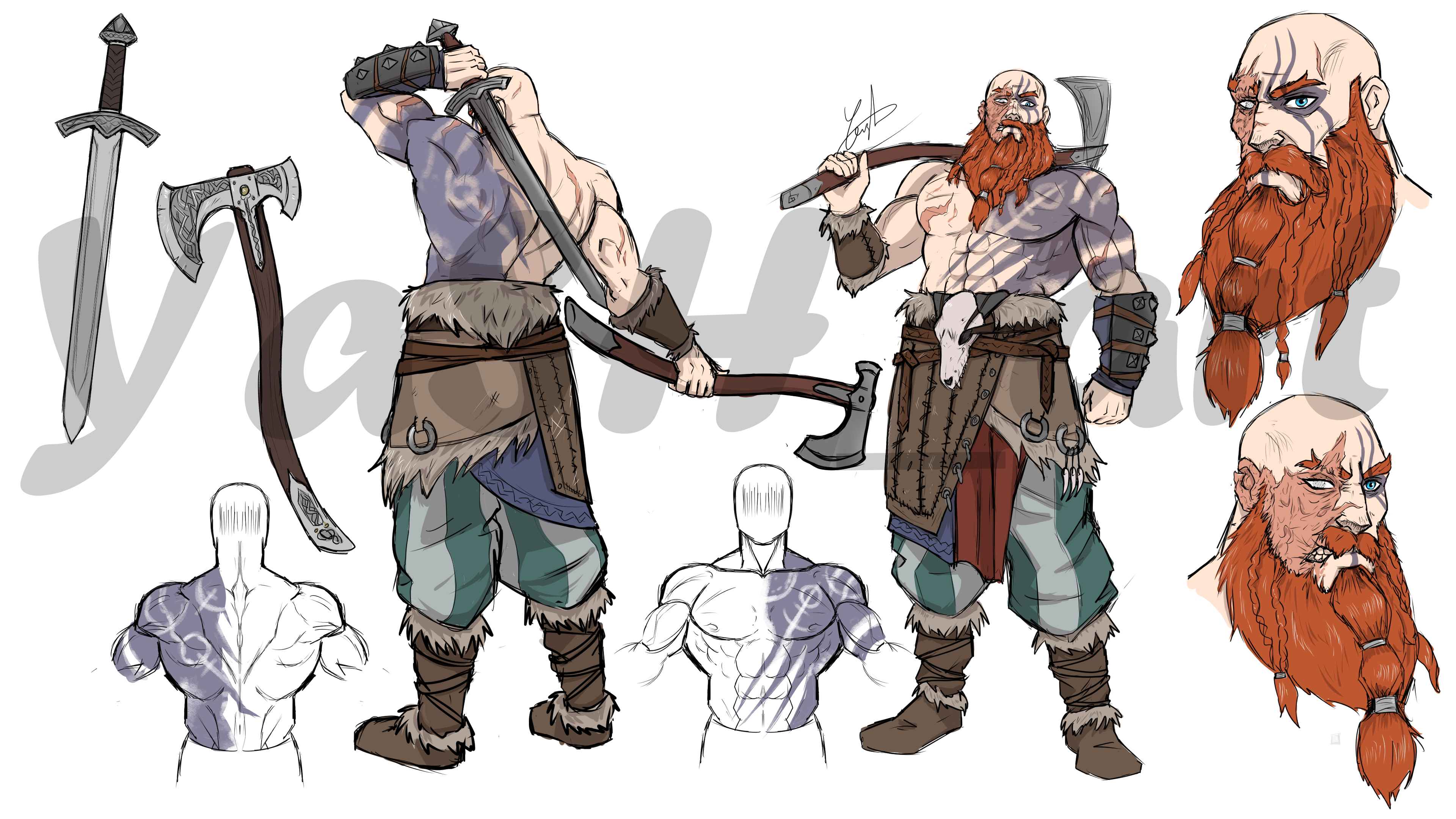 Viking Character 1